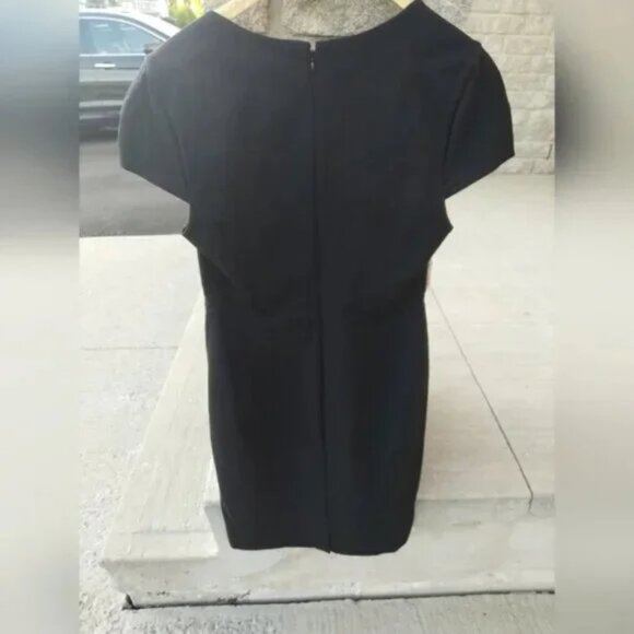 Banana Republic Classic Stretch Little Black Dress Size 14 NWT - Picture 3 of 4